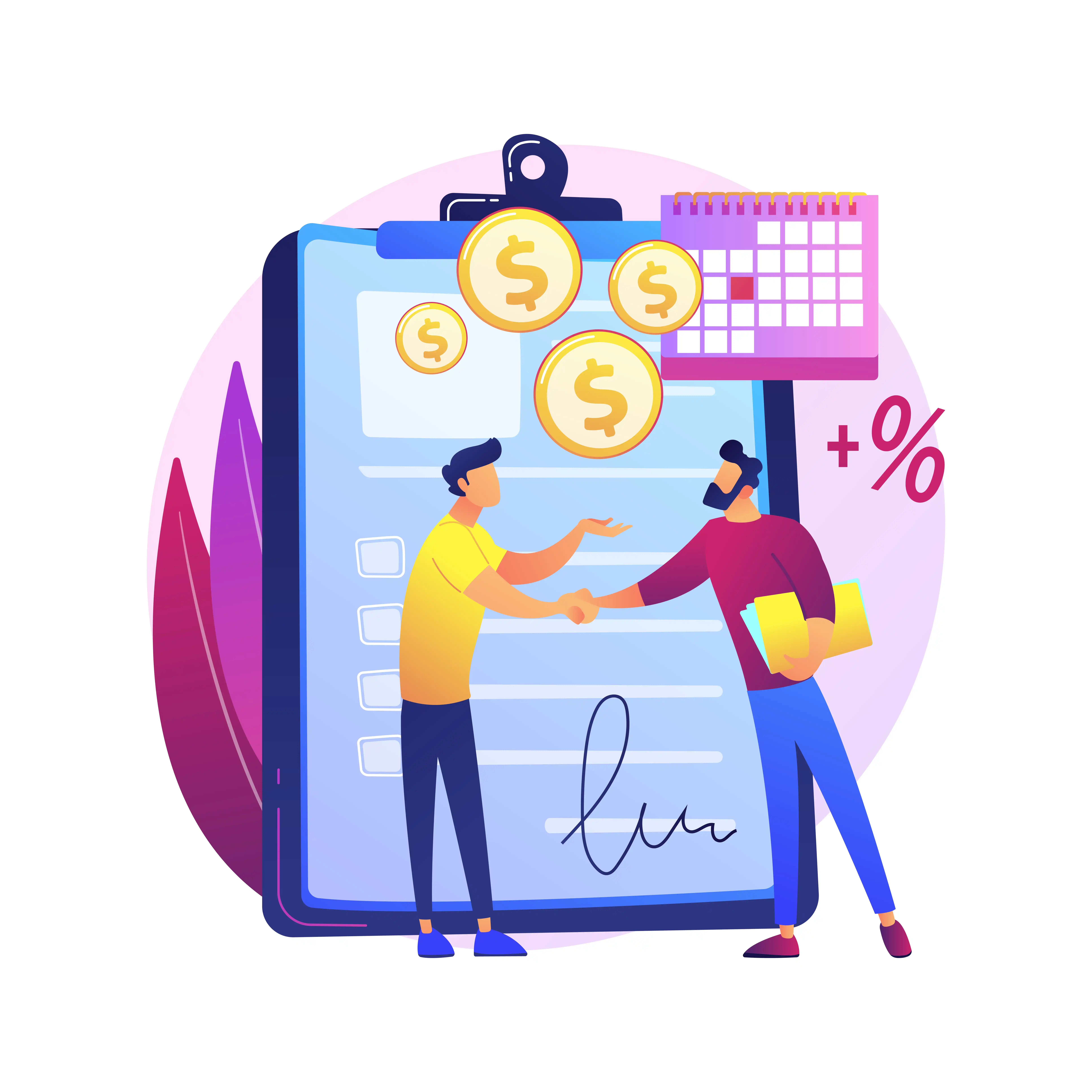 Transparent pricing illustration
