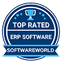 Software world B2B award badge
