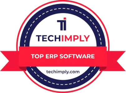 Top ERP software provider badge