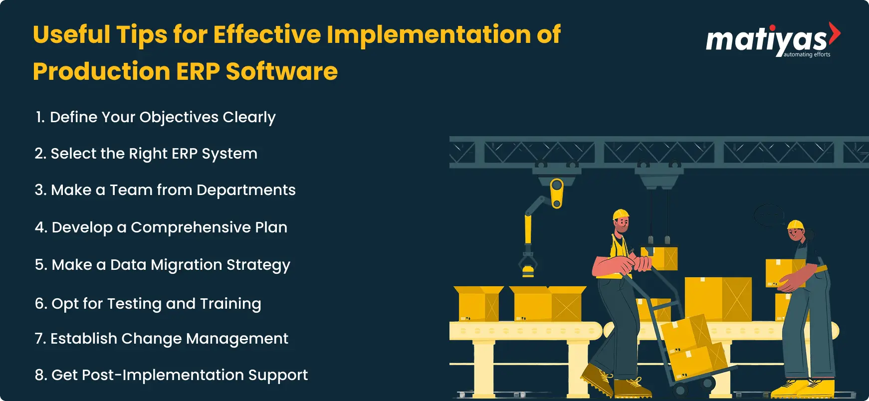 Useful Tips for Effective Implementation of Production ERP Software