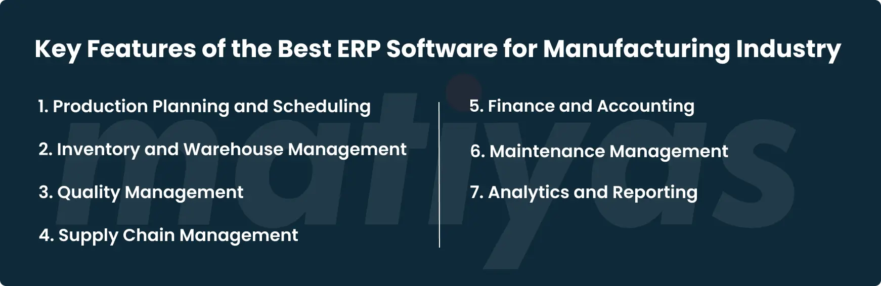best erp software for manufacturing industry