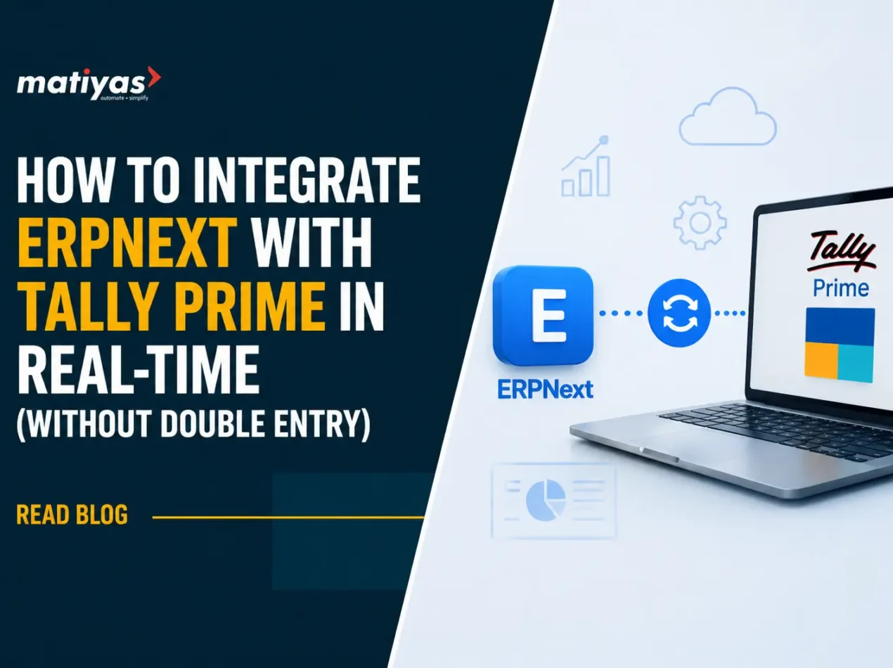 how to integrate erpnext with tally prime in real-time
