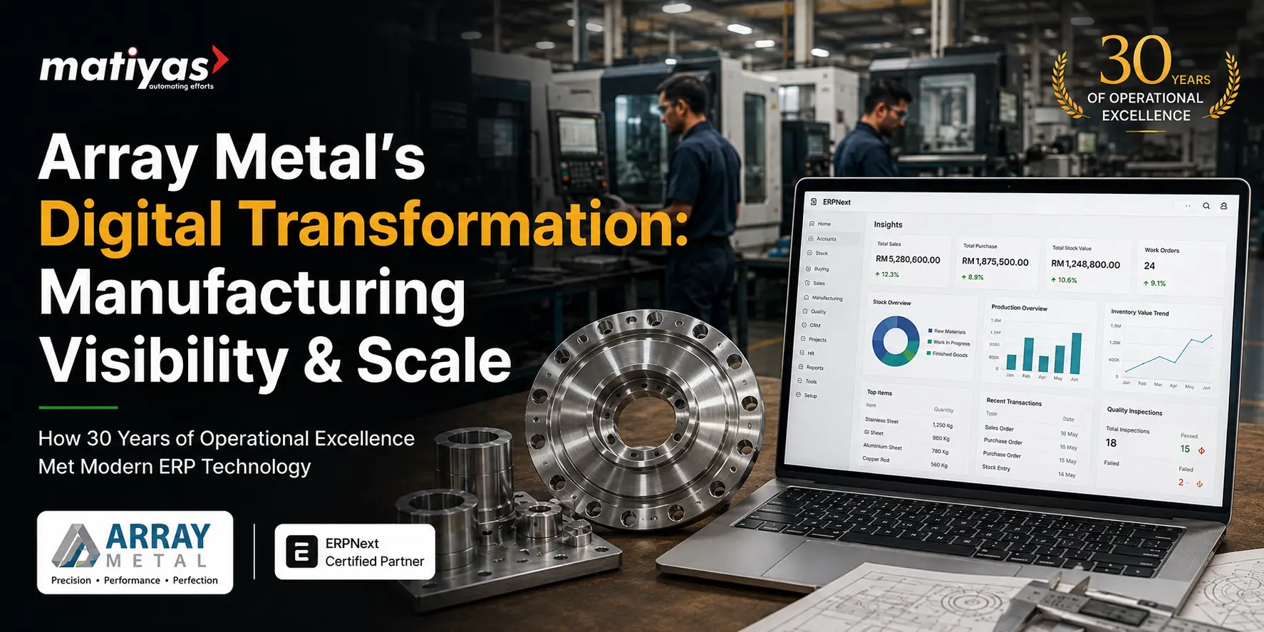 Array Metal's Digital Transformation: From Manual Processes to Integrated ERP